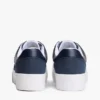 Zapatillas con suela de copa y franja