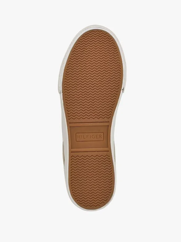 Zapatillas con suela de copa y franja Zapatillas con suela de copa y franja