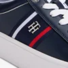 Zapatillas con suela de copa y franja