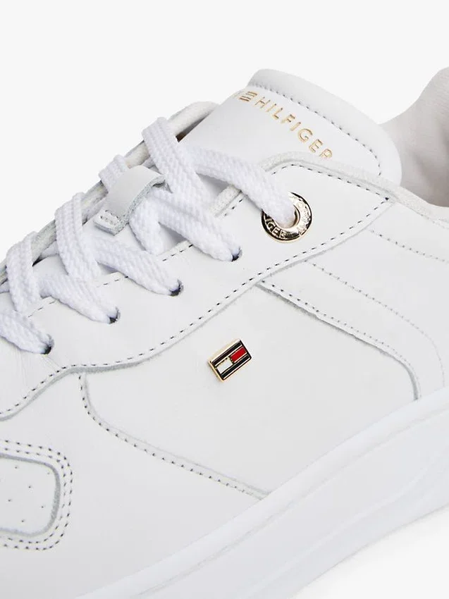 Zapatillas con suela de goma de piel lisa Zapatillas con suela de goma de piel lisa