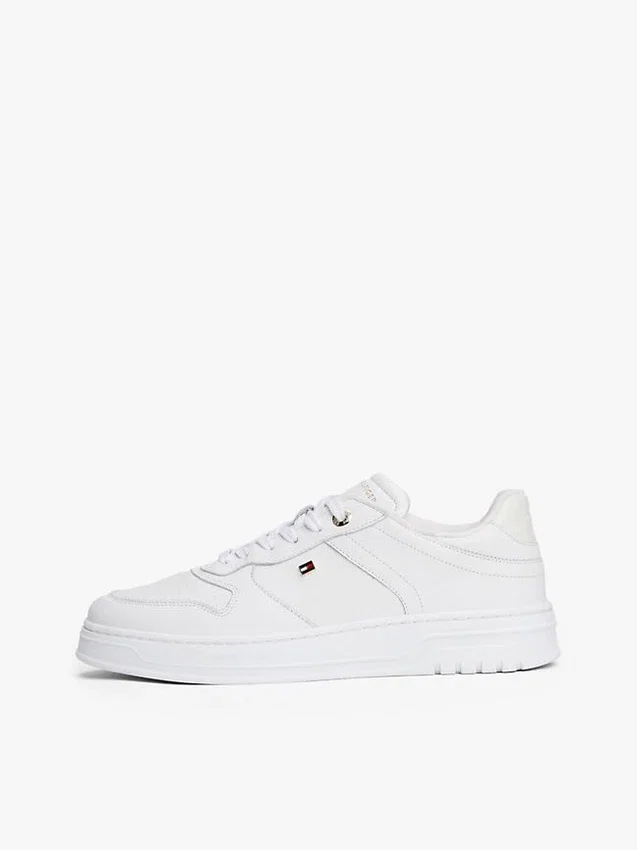 Zapatillas con suela de goma de piel lisa Zapatillas con suela de goma de piel lisa