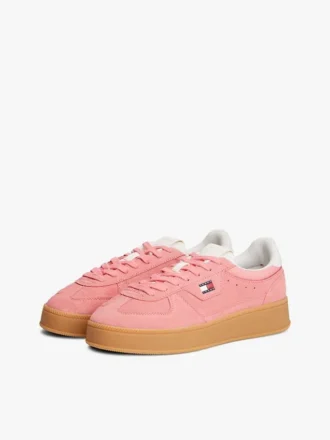 Zapatillas de ante con plataforma de Tommy Jeans