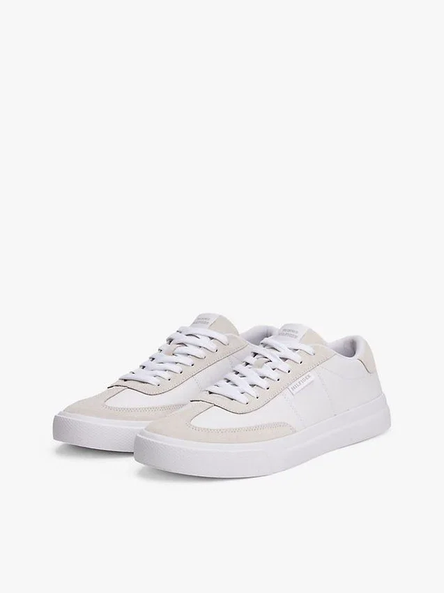 Zapatillas de ante en contraste Zapatillas de ante en contraste
