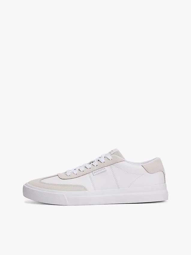 Zapatillas de ante en contraste Zapatillas de ante en contraste