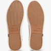 Zapatillas de cancha con textura granulada y logotipo metálico Zapatillas de cancha con textura granulada y logotipo metálico
