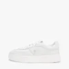 Zapatillas de cancha de cuero con plataforma