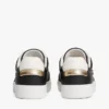 Zapatillas de cancha de piel metalizada