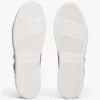 Zapatillas de cancha de piel metalizada