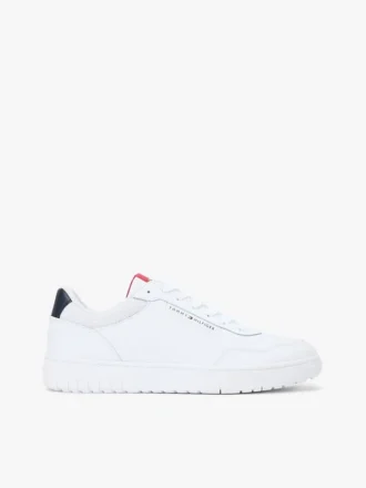 Zapatillas de cancha ligeras de mezcla de piel