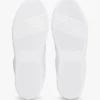 Zapatillas de corte bajo de piel con rayas distintivas Zapatillas de corte bajo de piel con rayas distintivas