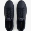 Zapatillas de corte bajo de piel con talón y monograma