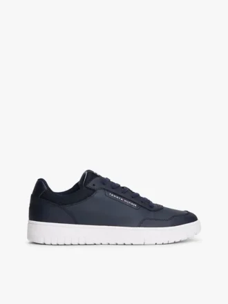 Zapatillas de corte deportivo de piel mixta