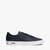 Zapatillas de cuero vulcanizado con rayas de bandera Zapatillas de cuero vulcanizado con rayas de bandera