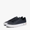 Zapatillas de cuero vulcanizado con rayas de bandera Zapatillas de cuero vulcanizado con rayas de bandera