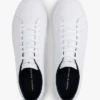 Zapatillas de cuero vulcanizado con rayas de bandera Zapatillas de cuero vulcanizado con rayas de bandera