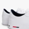 Zapatillas de cuero vulcanizado con rayas de bandera Zapatillas de cuero vulcanizado con rayas de bandera