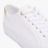 Zapatillas de lona con detalles metalizados