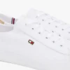 Zapatillas de lona con talón metalizado Zapatillas de lona con talón metalizado