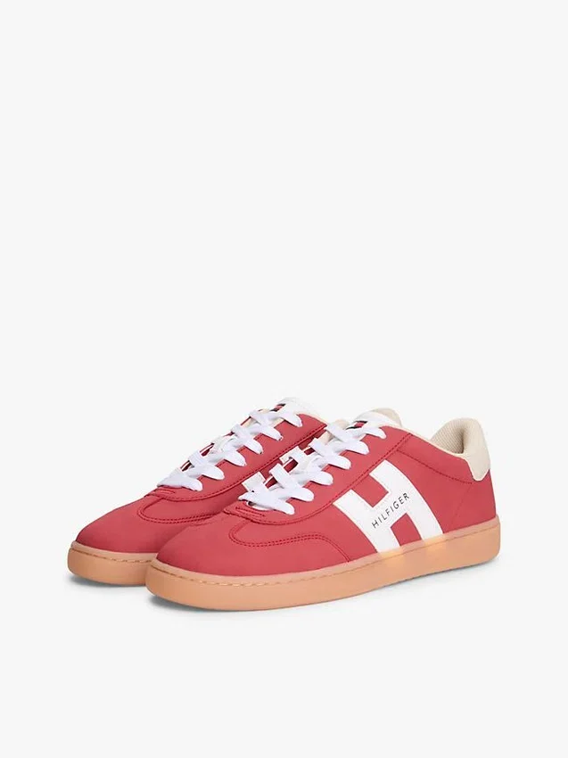 Zapatillas de patinaje con logotipo Hilfiger Zapatillas de patinaje con logotipo Hilfiger