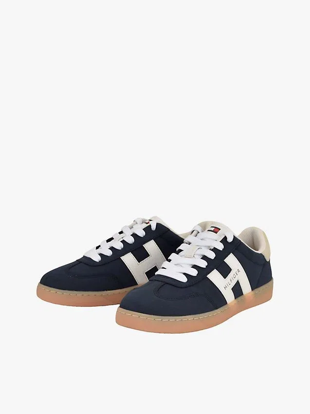 Zapatillas de patinaje con logotipo Hilfiger Zapatillas de patinaje con logotipo Hilfiger