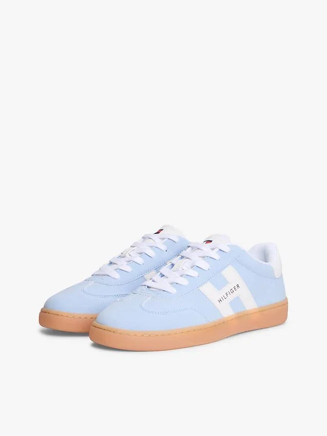 Zapatillas de patinaje con logotipo Hilfiger Zapatillas de patinaje con logotipo Hilfiger