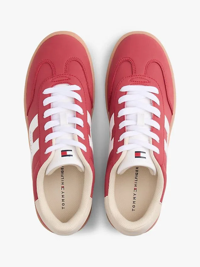 Zapatillas de patinaje con logotipo Hilfiger Zapatillas de patinaje con logotipo Hilfiger