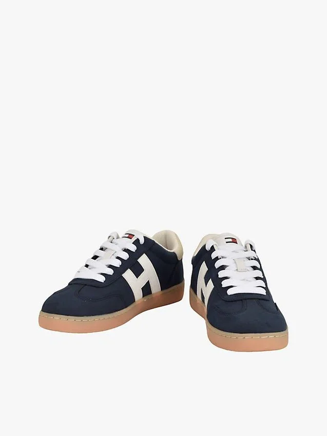 Zapatillas de patinaje con logotipo Hilfiger Zapatillas de patinaje con logotipo Hilfiger