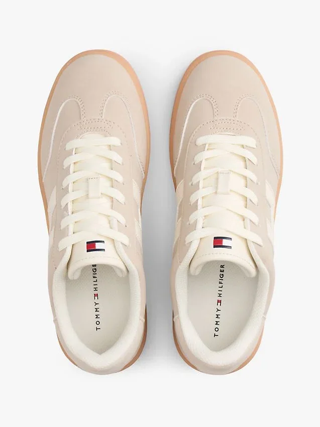 Zapatillas de patinaje con logotipo Hilfiger Zapatillas de patinaje con logotipo Hilfiger
