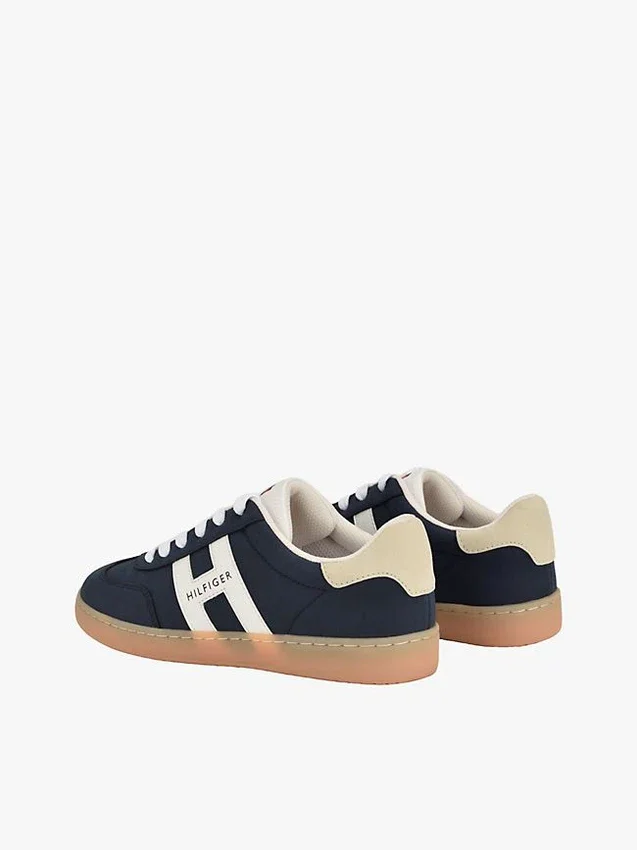 Zapatillas de patinaje con logotipo Hilfiger Zapatillas de patinaje con logotipo Hilfiger