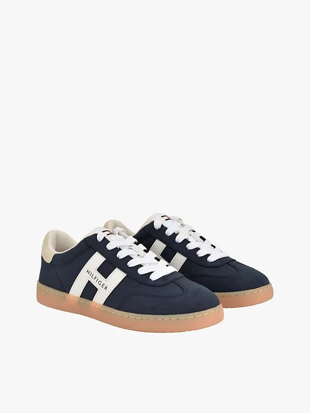 Zapatillas de patinaje con logotipo Hilfiger Zapatillas de patinaje con logotipo Hilfiger