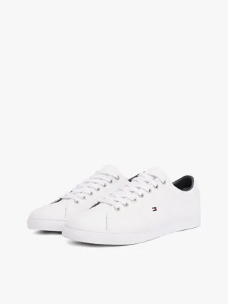 Zapatillas de piel con bandera