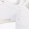 Zapatillas de piel con el logotipo de Hilfiger Zapatillas de piel con el logotipo de Hilfiger