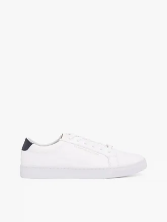 Zapatillas de piel lisa