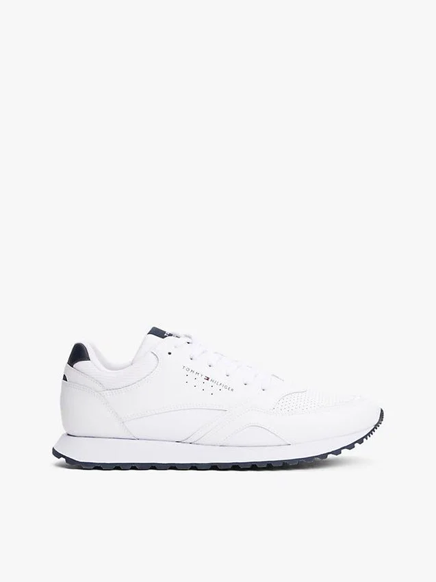 Zapatillas deportivas de mezcla de piel Zapatillas deportivas de mezcla de piel