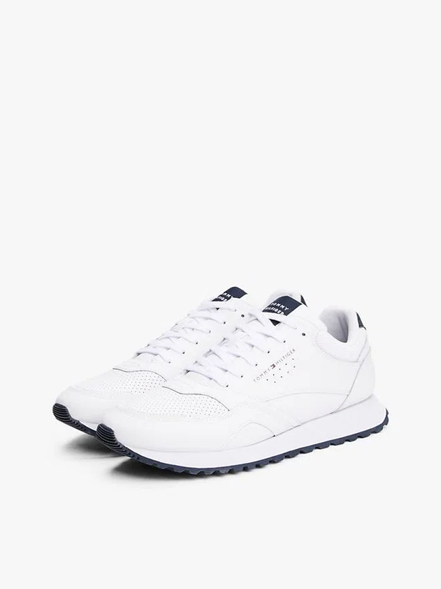 Zapatillas deportivas de mezcla de piel Zapatillas deportivas de mezcla de piel