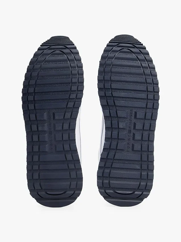 Zapatillas deportivas de mezcla de piel Zapatillas deportivas de mezcla de piel
