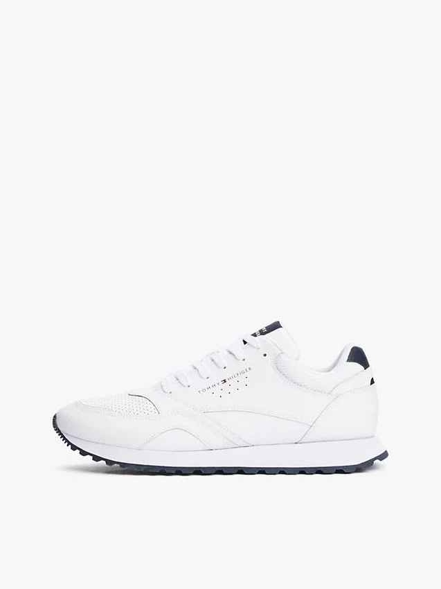 Zapatillas deportivas de mezcla de piel Zapatillas deportivas de mezcla de piel