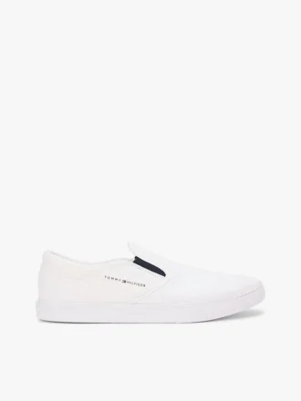 Zapatillas sin cordones de lona vulcanizada