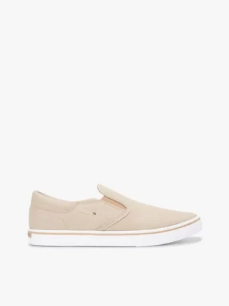 Zapatillas sin cordones de lona vulcanizada