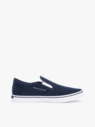 Zapatillas sin cordones de lona vulcanizada