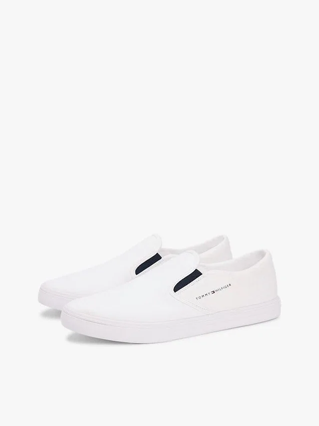 Zapatillas sin cordones de lona vulcanizada Zapatillas sin cordones de lona vulcanizada