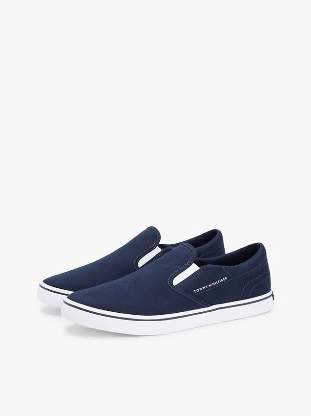 Zapatillas sin cordones de lona vulcanizada Zapatillas sin cordones de lona vulcanizada