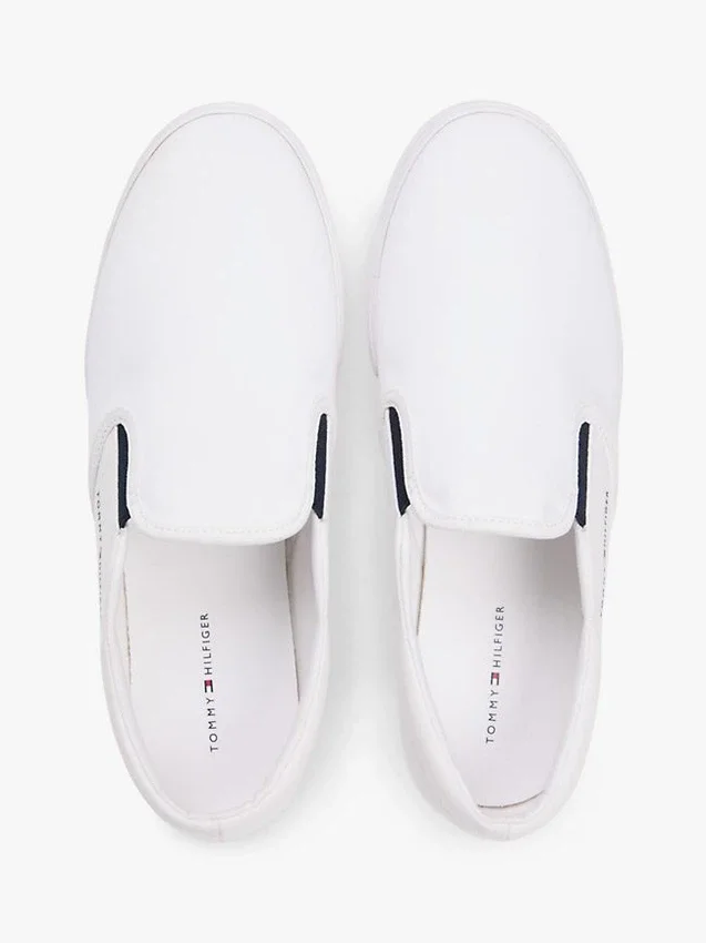 Zapatillas sin cordones de lona vulcanizada Zapatillas sin cordones de lona vulcanizada