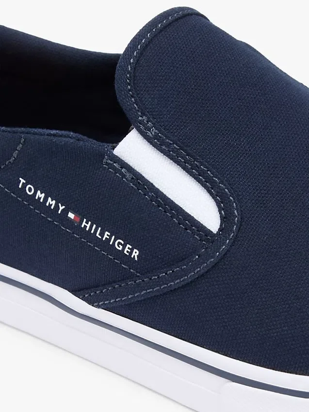 Zapatillas sin cordones de lona vulcanizada Zapatillas sin cordones de lona vulcanizada