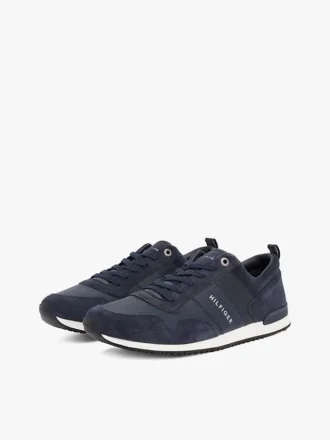 Zapatillas Tommy de ante en tonos similares