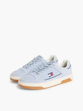Zapatillas Tommy Jeans con suela de goma y materiales mixtos
