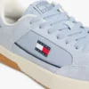 Zapatillas Tommy Jeans con suela de goma y materiales mixtos