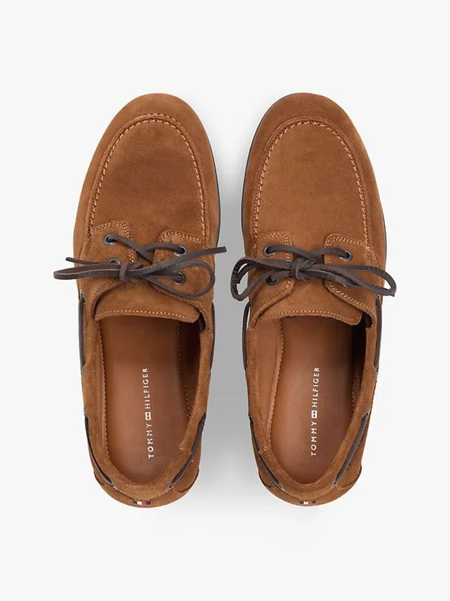Zapatos náuticos de ante flexibles Zapatos náuticos de ante flexibles